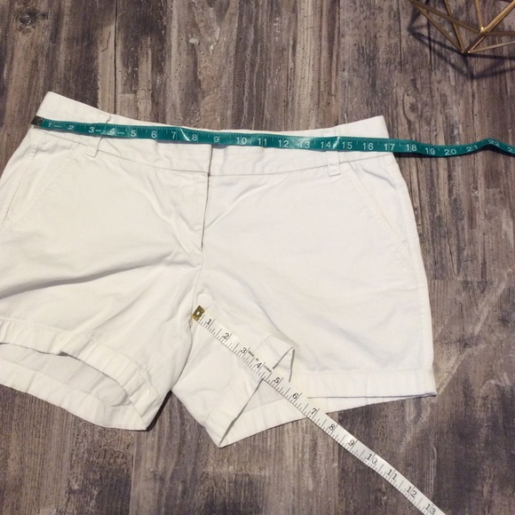 J Crew white chino shorts 🌸 - Picture 5 of 6